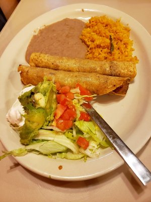 Chicken flautas