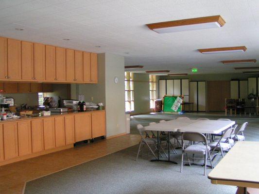 Fellowship Hall and Kitchen