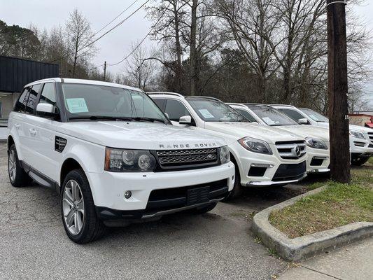 Collection of Luxury SUVs