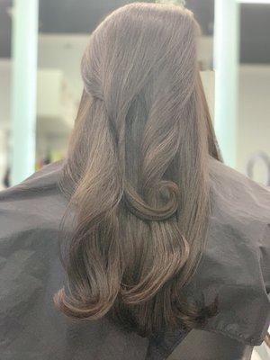 Beautiful blow dry