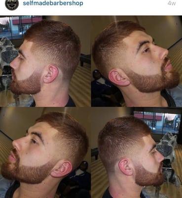 Fresh taper with beard line!!!!