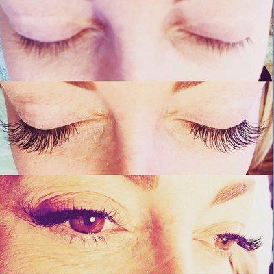 Natural lashes