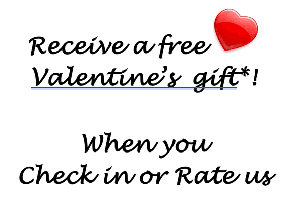 Receive your free 2017 Valentine's Gift!  (limited quantities)