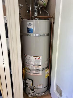 New water heater