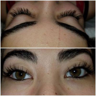 Lashes extension one by one special