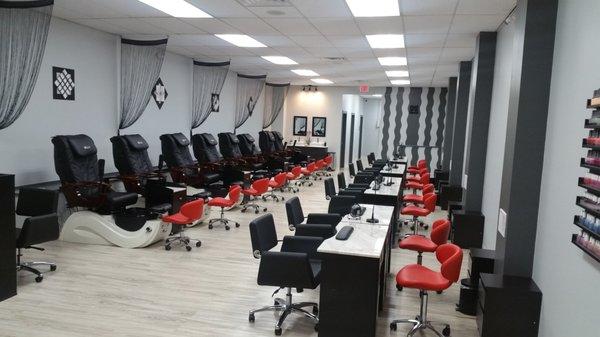 This is our salon.