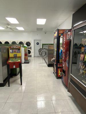 Vending machines. Sodas and Drinks Machines 
Toys Machines 
Laundry detergent and soap machine 
Candy,chips and snack machine