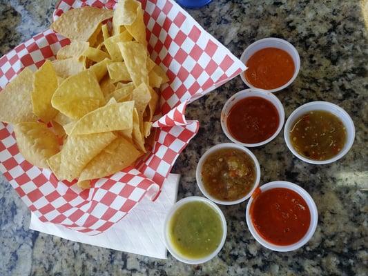 Best Salsa bar in Denver. Hands down!