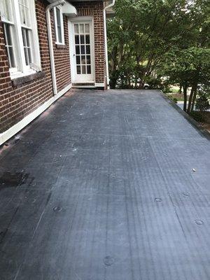 Finished Product EPDM Roof