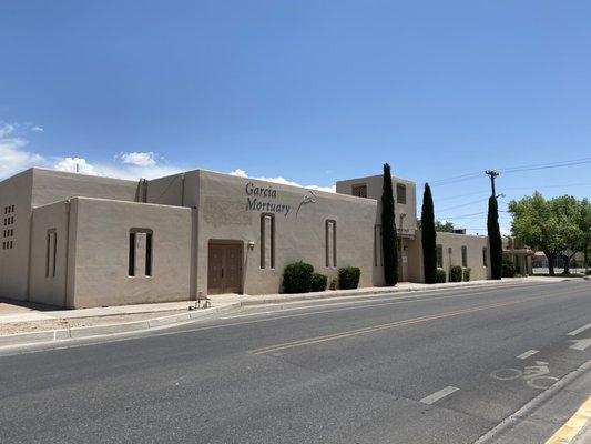 Garcia Mortuary Entrance