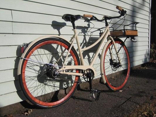 Geekhouse 'Woodville' Touring, Commuter frame.