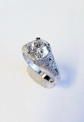 antique style ring