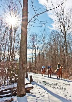 Winter riding