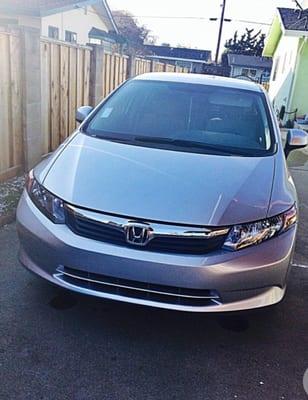 My honda civic 2012, Nice and clean!! :)