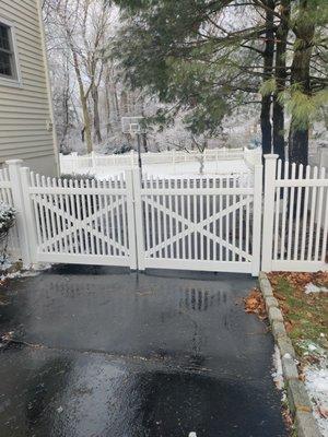 Double Gate Install