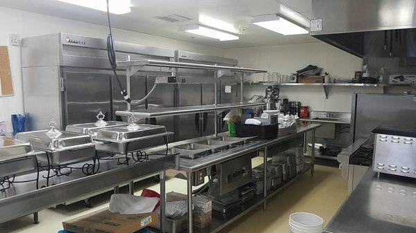 Commercial clean of a fire damaged kitchen