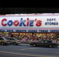 Cookie's the Kid's Department Store Westchester Avenue storefront