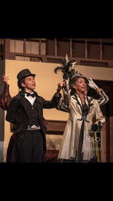 Singing "Ascot's Gavotte" during a performance of "My Fair Lady in 2018.