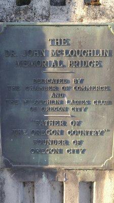 Whats the name of this bridge. I've found 2 plaques. Both say a different bridge name.