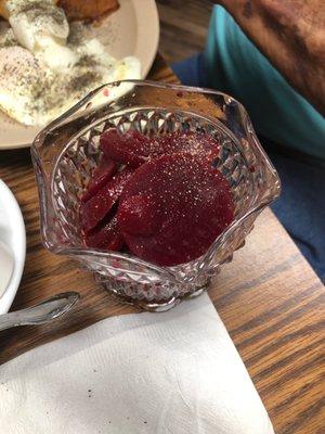 Pickled beets