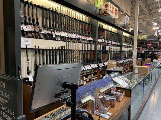 The majority of available firearms for purchase