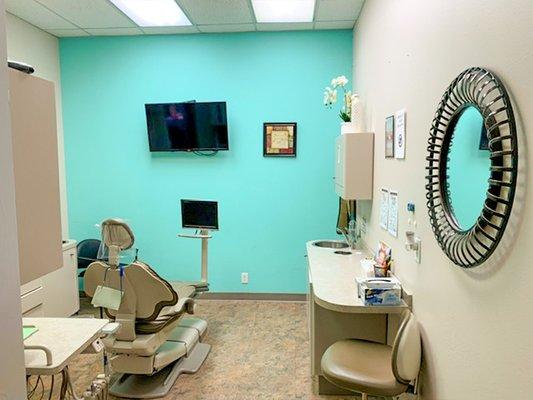 Time Square Family Dental operatory room