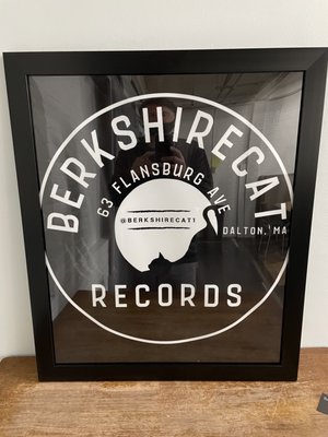 Berkshirecat Records located in the Stationery Factory in Dalton, MA 2nd floor.