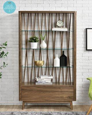 SLEEK MID-CENTURY MODERN STYLE MILANO CABINET that jazzes up your living space to the next level.