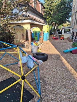 Outdoor play area