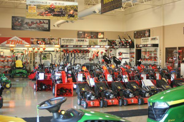 Interior - Push Mowers, Snowblowers, Zero-Turns