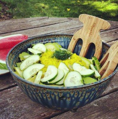 Wilson Creek Pottery serving bowl.