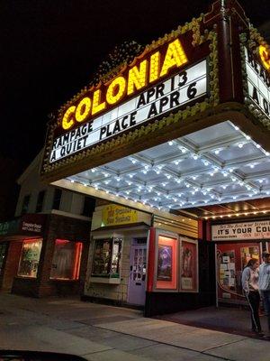 Theater front