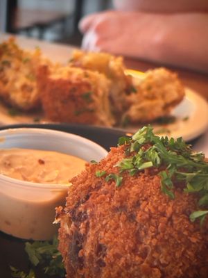 Crawfish Boudin Balls