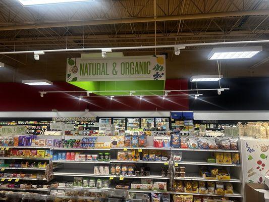 Organic section