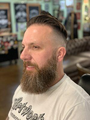 Haircut and Beard shaping