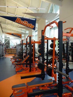 Custom equipment from the manufacturer was supplied to this college for all their strength equipment.