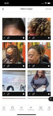 Aprille Jones - Natural Hair Care & Braiding Stylist