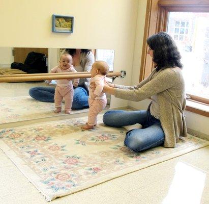 Parent Infant is the perfect Montessori beginning for you and your infant