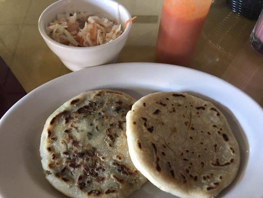 pupusa de loroco