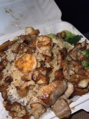 Chicken and Shrimp Hibachi