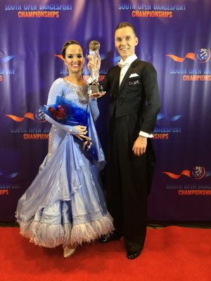 Winners of South Open Championship
 Aleksandr and Aida Skriptsov