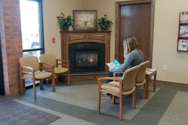 Welcoming Reception Area