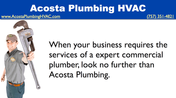 http://www.acostaplumbinghvac.com/index.php - (757) 351-4821 - Virginia Beach VA Drain Repair and other plumbing services.