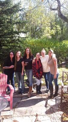 Celebrating with the team- our staff accountants and clients enjoyed a luncheon and patio happy hour at the office