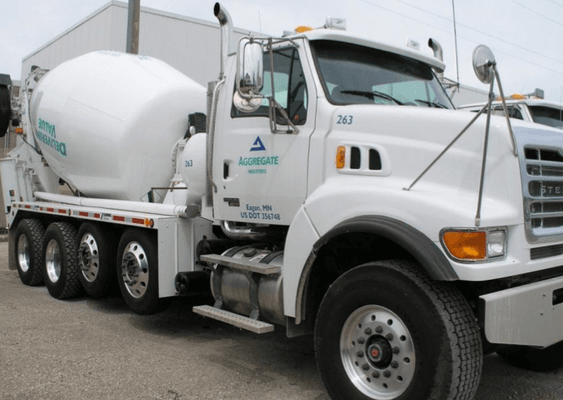 Aggregate Industries cement truck