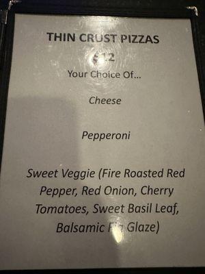 Pizza option