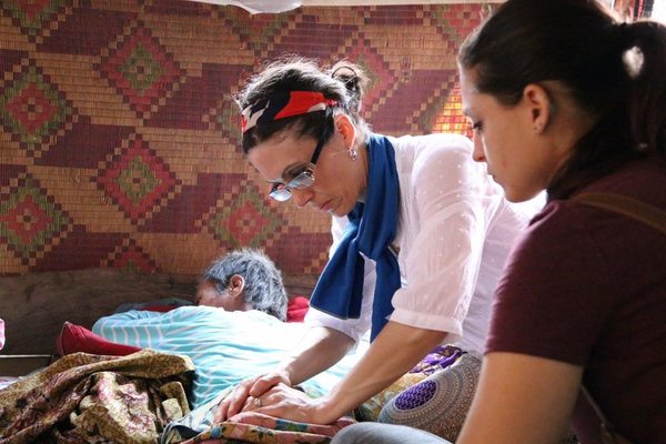 Cambodia 2016: This woman was paralyzed for 5 years & walked again after her treatment