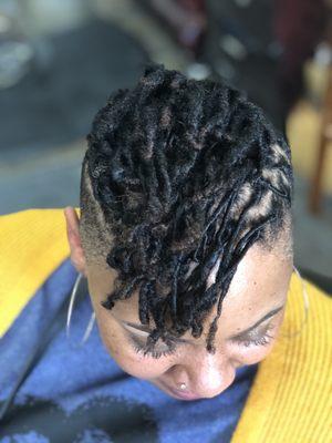 Locs retwisted