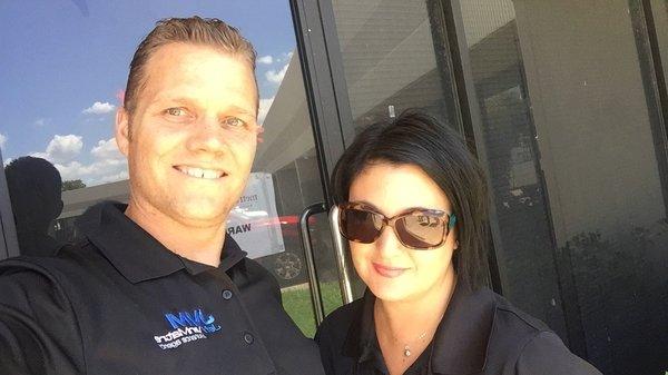 Jeff (Owner/Agent) and Angie Van Matre, Account Manager