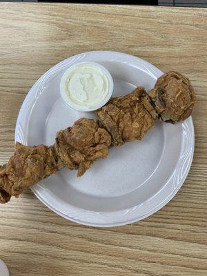 Chicken on a stick